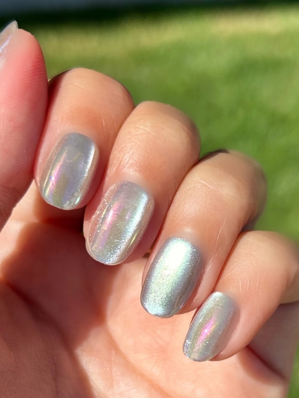 Olive and June 5 set press on set bundle Shimmer Strawberry extra short 3 & 4 - Picture 4 of 10